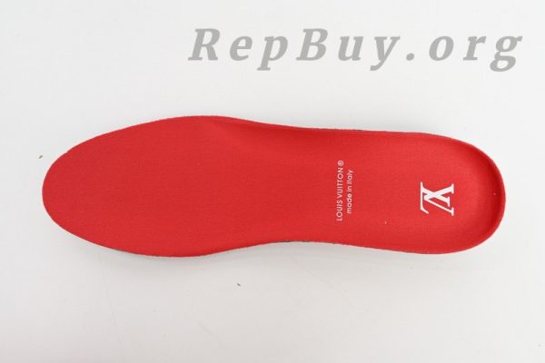 Louis Vuitton Skate Sneaker Leather lace up Fashionable Board Shoes Red 51BCOLRB - 图片 11