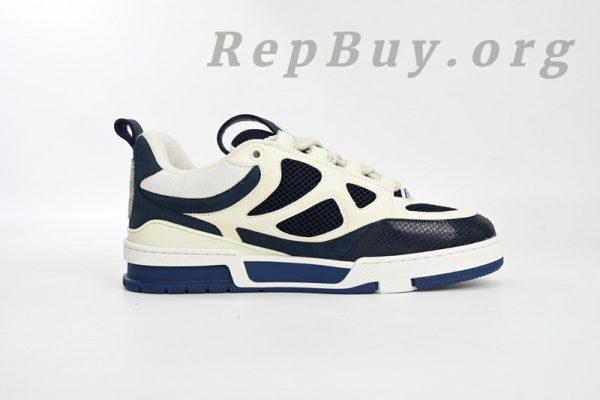 Louis Vuitton LV Skate Sneaker Marine White 1AARRL - 图片 2