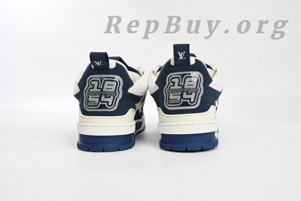 Louis Vuitton LV Skate Sneaker Marine White 1AARRL - 图片 3