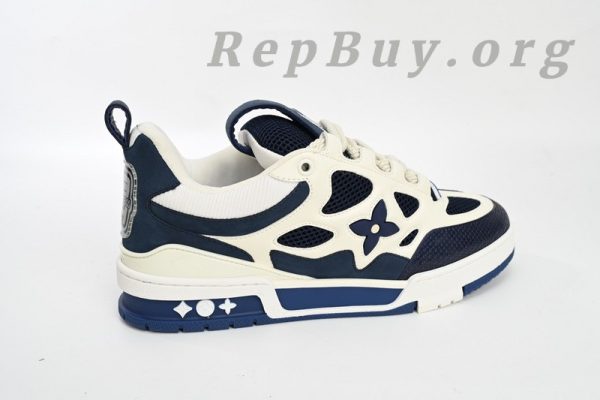 Louis Vuitton LV Skate Sneaker Marine White 1AARRL - 图片 8