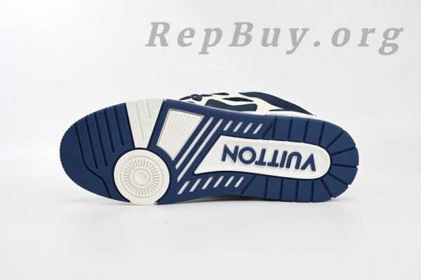 Louis Vuitton LV Skate Sneaker Marine White 1AARRL - 图片 4