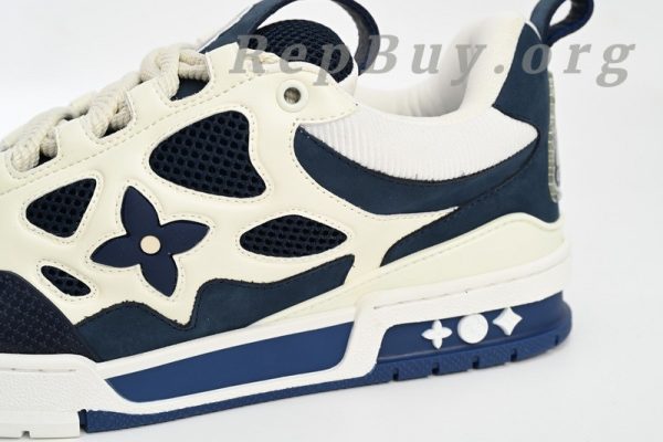 Louis Vuitton LV Skate Sneaker Marine White 1AARRL - 图片 7