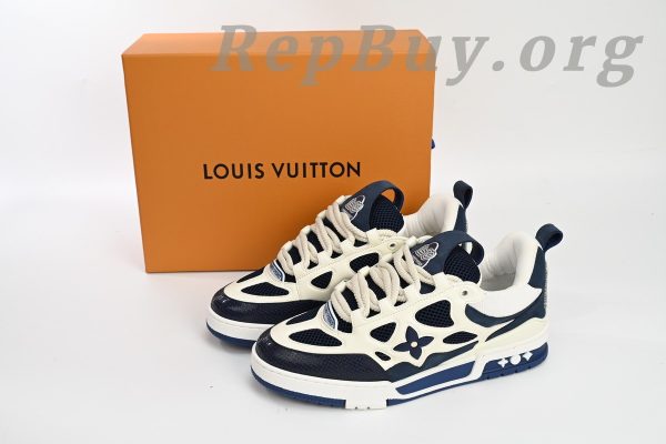 Louis Vuitton LV Skate Sneaker Marine White 1AARRL - 图片 14