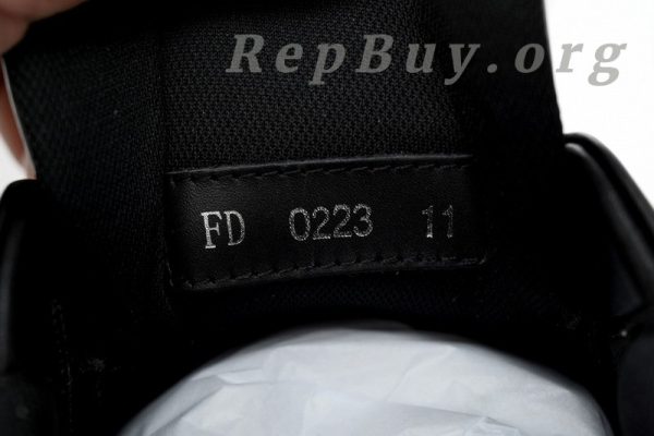 Louis Vuitton LV Trainer Black Grey White 1AAHS2 - 图片 9