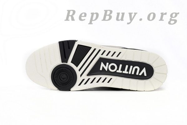 Louis Vuitton LV Trainer Black Grey White 1AAHS2 - 图片 5