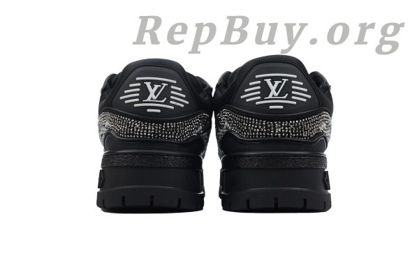 Louis Vuitton LV Trainer Maxi Sneaker All Black Diamond CK24112201 - 图片 3