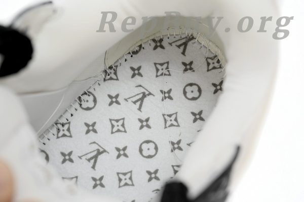 Louis Vuitton LV Trainer Maxi Sneaker Button Black 1AB8SD - 图片 5