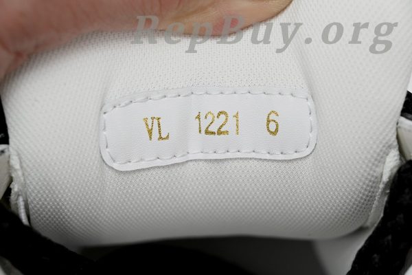 Louis Vuitton LV Trainer Maxi Sneaker Button Black 1AB8SD - 图片 8