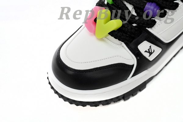 Louis Vuitton LV Trainer Maxi Sneaker Button Black 1AB8SD - 图片 11