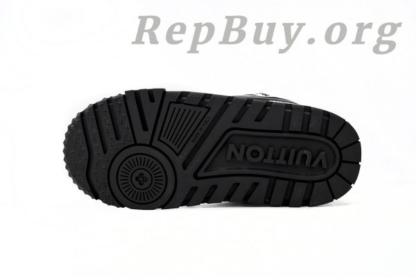 Louis Vuitton LV Trainer Maxi Sneaker Button Black 1AB8SD - 图片 4