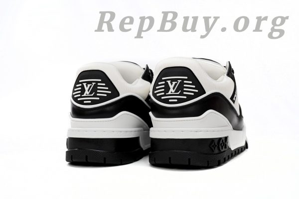 Louis Vuitton LV Trainer Maxi Sneaker Button Black 1AB8SD - 图片 3