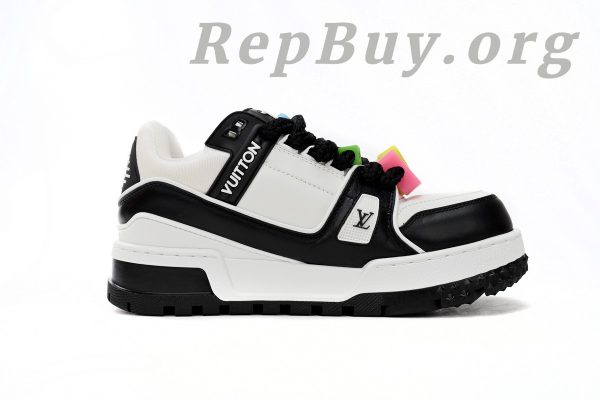 Louis Vuitton LV Trainer Maxi Sneaker Button Black 1AB8SD - 图片 2