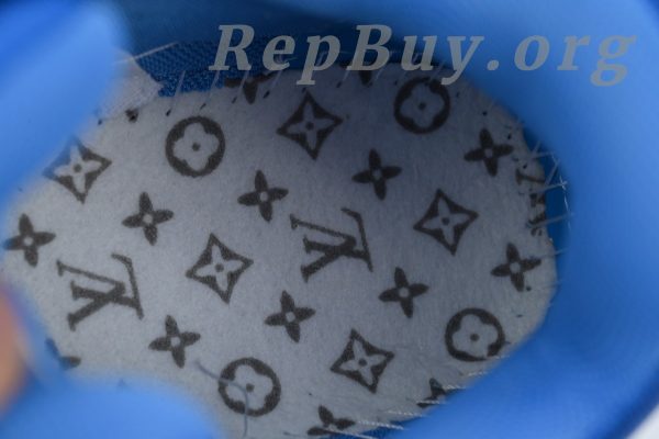 Louis Vuitton LV Trainer Maxi Sneaker Deep Blue Diamond CK24112202 - 图片 5