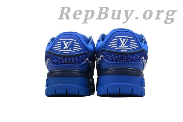 Louis Vuitton LV Trainer Maxi Sneaker Deep Blue Diamond CK24112202 - 图片 3