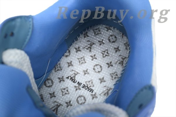 Louis Vuitton LV Trainer Maxi Sneaker White Blue CK24071302 - 图片 5