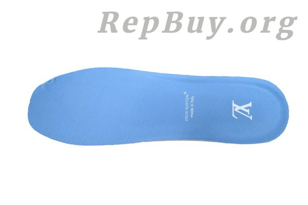 Louis Vuitton LV Trainer Maxi Sneaker White Blue CK24071302 - 图片 7