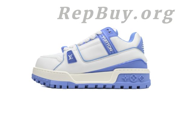 Louis Vuitton LV Trainer Maxi Sneaker White Blue CK24071302