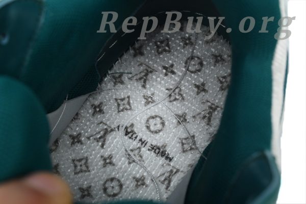 Louis Vuitton LV Trainer Maxi Sneaker White Green CK24071301 - 图片 5