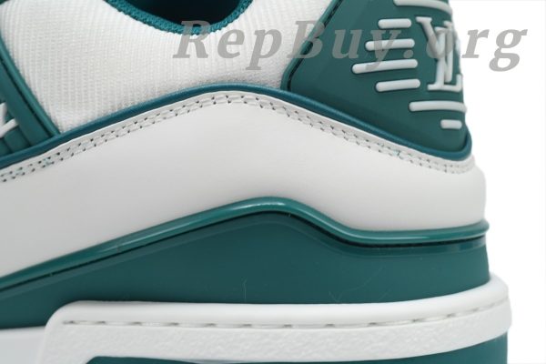 Louis Vuitton LV Trainer Maxi Sneaker White Green CK24071301 - 图片 9