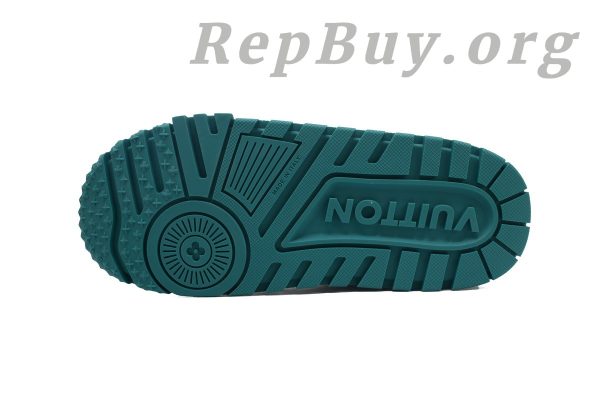 Louis Vuitton LV Trainer Maxi Sneaker White Green CK24071301 - 图片 4