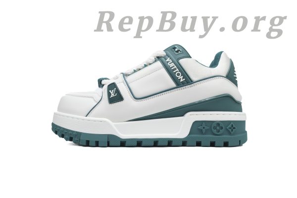 Louis Vuitton LV Trainer Maxi Sneaker White Green CK24071301