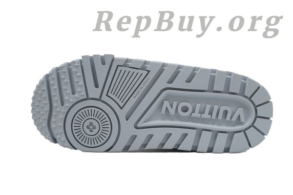 Louis Vuitton LV Trainer Maxi Sneaker White Grey CK24071303 - 图片 4