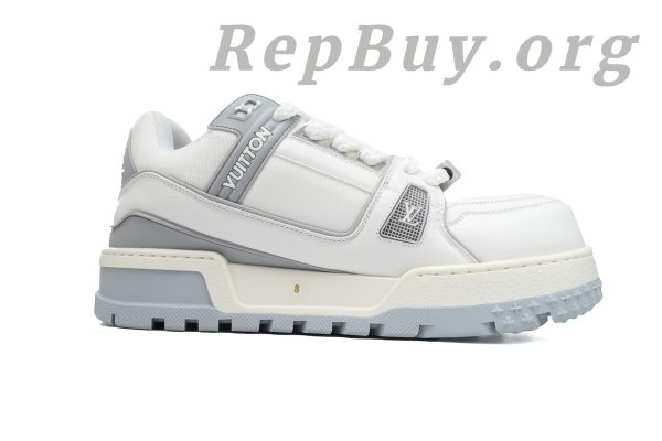 Louis Vuitton LV Trainer Maxi Sneaker White Grey CK24071303 - 图片 2