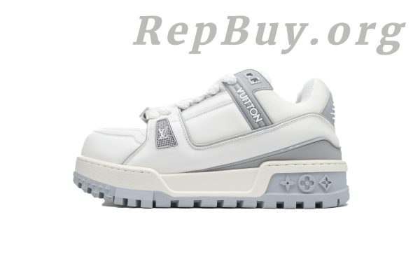 Louis Vuitton LV Trainer Maxi Sneaker White Grey CK24071303