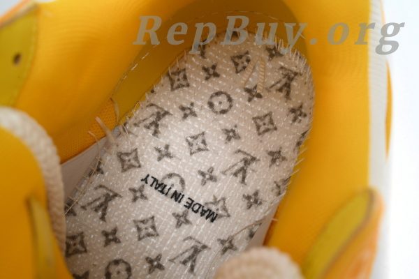 Louis Vuitton LV Trainer Maxi Sneaker White Yellow CK24071305 - 图片 5