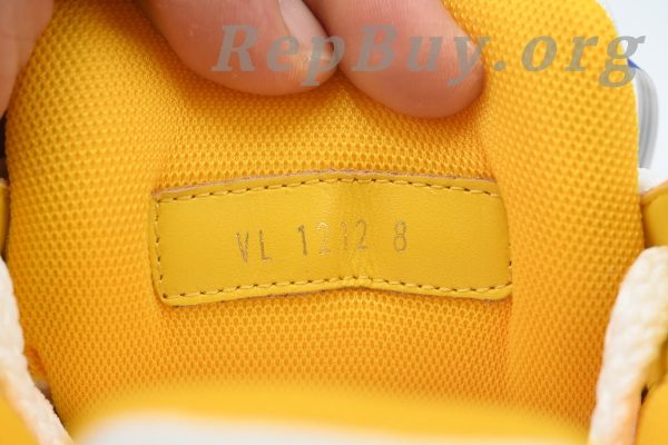Louis Vuitton LV Trainer Maxi Sneaker White Yellow CK24071305 - 图片 8