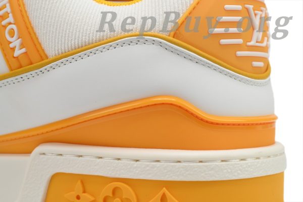 Louis Vuitton LV Trainer Maxi Sneaker White Yellow CK24071305 - 图片 9