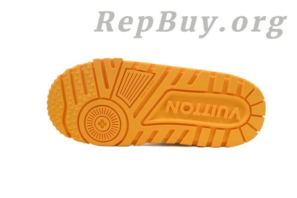 Louis Vuitton LV Trainer Maxi Sneaker White Yellow CK24071305 - 图片 4