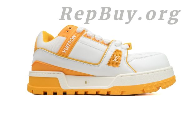 Louis Vuitton LV Trainer Maxi Sneaker White Yellow CK24071305 - 图片 2