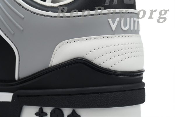 Louis Vuitton LV Trainer Sneaker Black Grey XD CK24071804 - 图片 9