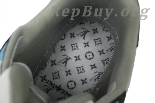Louis Vuitton LV Trainer Sneaker Blue Grey Black CK240729 1AC510 - 图片 5
