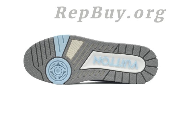 Louis Vuitton LV Trainer Sneaker Blue Grey Black CK240729 1AC510 - 图片 3