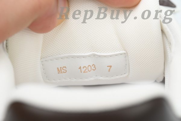 Louis Vuitton LV Trainer Sneaker Moka Brown Monogram Flower 1ACD7K CK240729 - Image 8