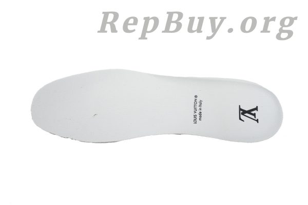 Louis Vuitton LV Trainer Sneaker White Blue Denim CKXD24071802 - 图片 7