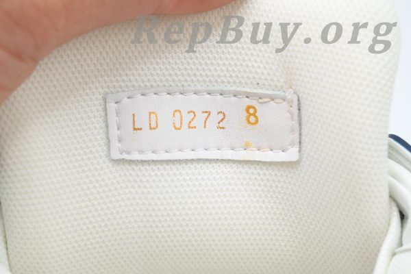 Louis Vuitton LV Trainer Sneaker White Blue Denim CKXD24071802 - 图片 8