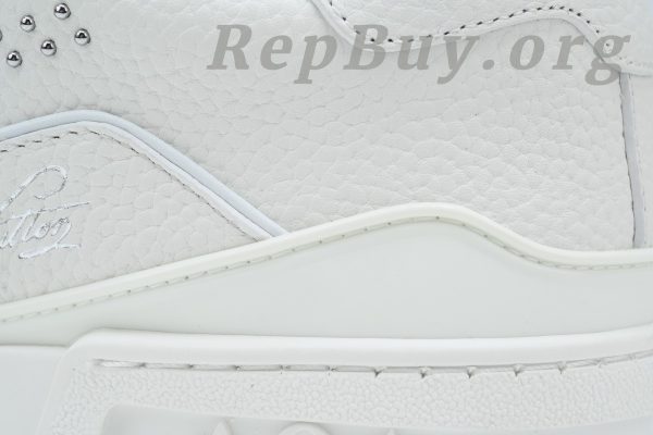 Louis Vuitton LV Trainer Sneaker White Rivets 1ADDC0 - 图片 9