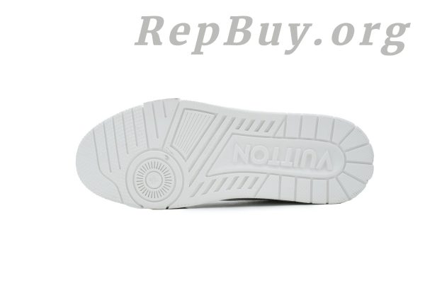 Louis Vuitton LV Trainer Sneaker White Rivets 1ADDC0 - 图片 4
