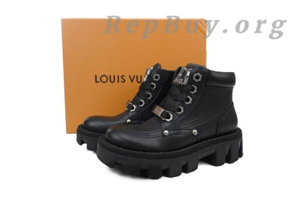 LOUIS VUITTON Martin Boots Black - 图片 9
