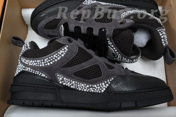 Louis Vuitton Skate Sneaker Black Grey 1ACEI8 - 图片 10