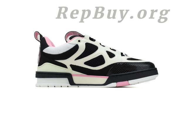 Louis Vuitton Skate Sneaker Black Pink - 图片 2