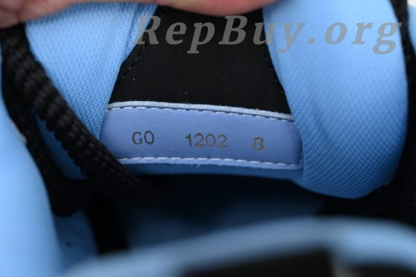 Louis Vuitton Skate Sneaker Black White Light Blue - 图片 6