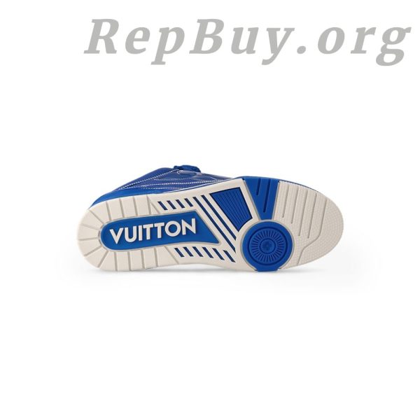 Louis Vuitton Skate Sneaker Blue Leather CK24060305 - 图片 6