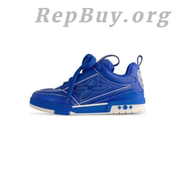 Louis Vuitton Skate Sneaker Blue Leather CK24060305