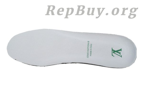 Louis Vuitton Skate Sneaker White Green 1AC520 - 图片 7