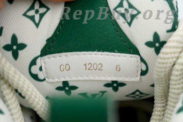 Louis Vuitton Skate Sneaker White Green 1AC520 - 图片 8