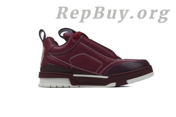Louis Vuitton Skate Sneaker Wine Red Leather CK24060304 - 图片 2